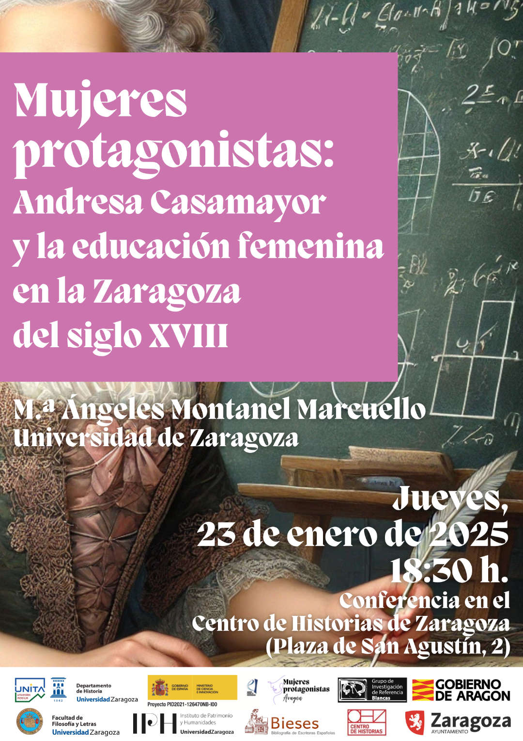 Mujeres Protagonistas VIII Cartel